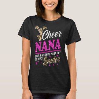 Camiseta La Impresión De Leopardo De Ventiladores Más Grand