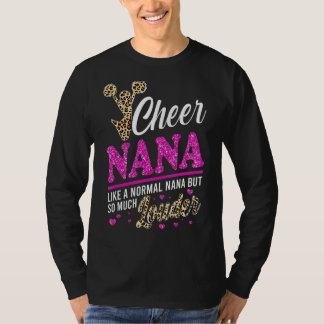 Camiseta La Impresión De Leopardo De Ventiladores Más Grand