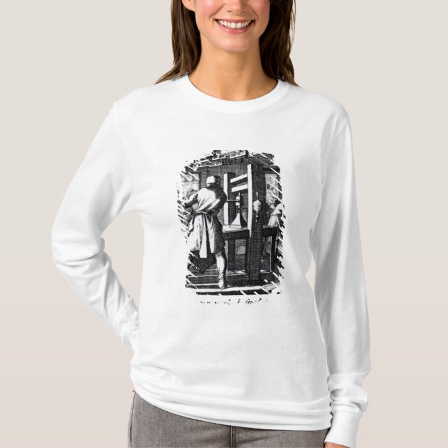 Camiseta La impresora del libro (Anverso)