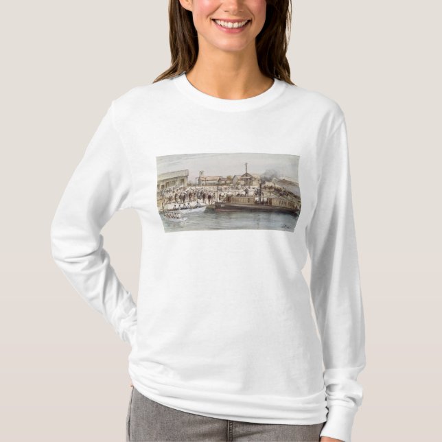 Camiseta La inauguración del canal de Suez (Anverso)
