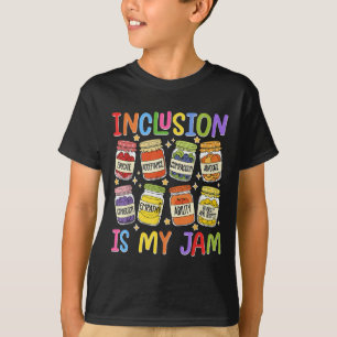 Camiseta La inclusión es mi Jam Sped Teacher Educación Espe