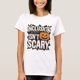Camiseta La inclusión no asusta a SLP Sped Teacher Hallowee