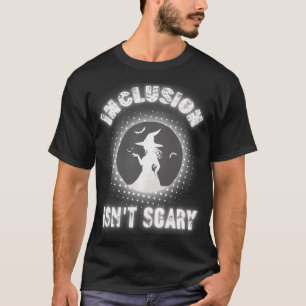 Camiseta La inclusión no es aterradora Halloween para SLP y