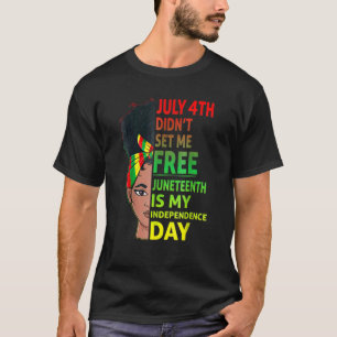 Camiseta La independencia de la Reina Negra de junio de 186