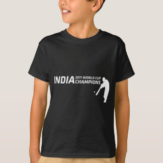 Camiseta La India campeones de 2011 mundiales (diseño del