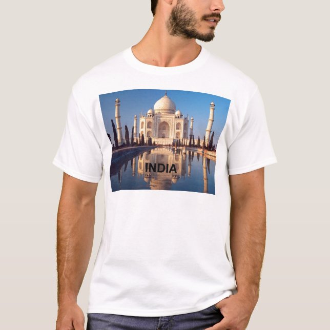 Camiseta La India el Taj Mahal Angie (Anverso)
