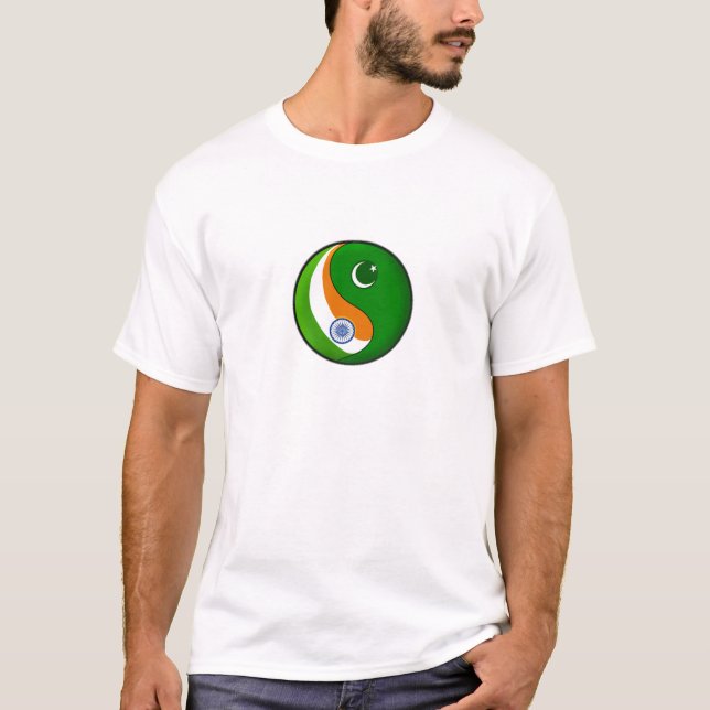 Camiseta La India + Paquistán en armonía (Anverso)