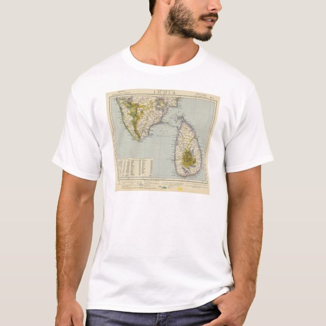 Camiseta La India, Sri Lanka (Anverso)