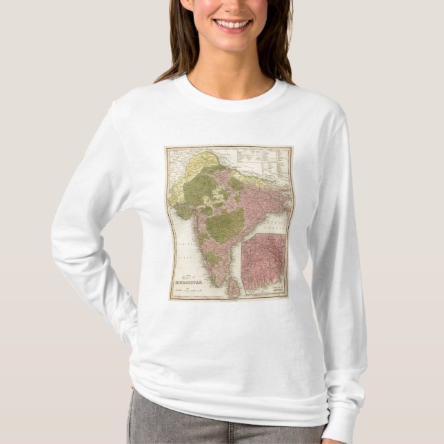 Camiseta La India y Sri Lanka (Anverso)
