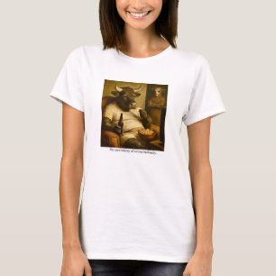 Camiseta La inevitabilidad de la ganadería.