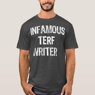 Camiseta La infame escritora Terf