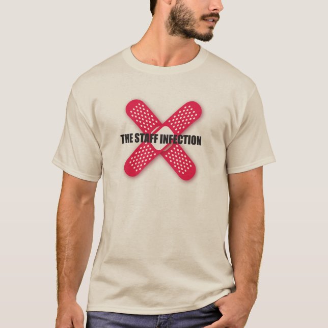 Camiseta La infección del personal (Anverso)