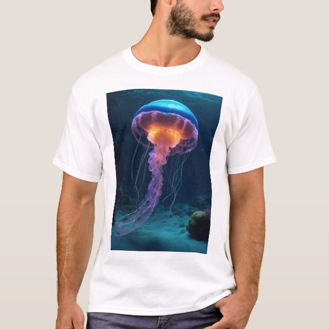 Camiseta La inmensa oscuridad del océano profundo (Anverso)
