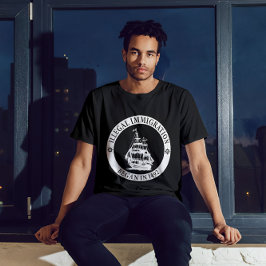 Camiseta La Inmigración Ilegal Comenzó En 1492, Día De Coló