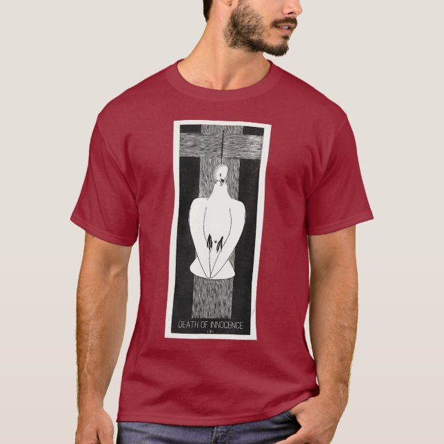Camiseta La inocencia de la muerte La paloma blanca ahoga e (Anverso)