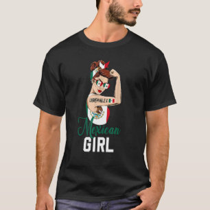 Camiseta La inquebrantable Chica mexicana Rosie the Riveter