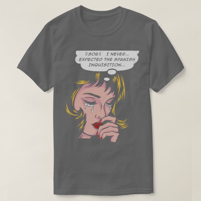 Camiseta La inquisición española (Diseño del anverso)