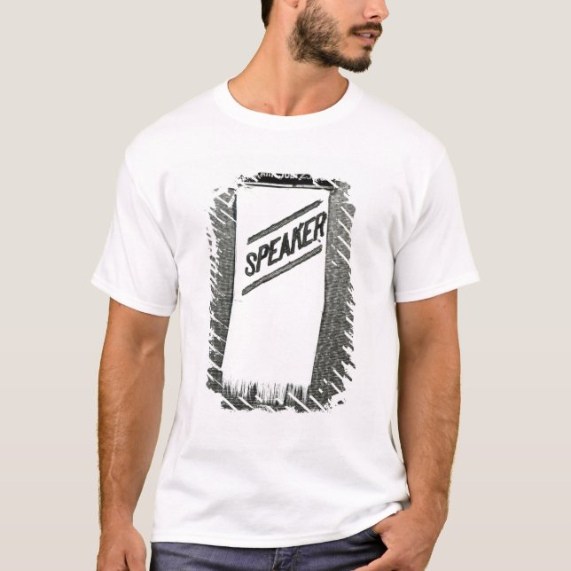 Camiseta La insignia del altavoz para la reunión del (Anverso)