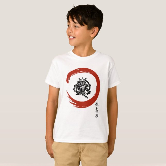 Camiseta "La insignia del guerrero" (Anverso completo)
