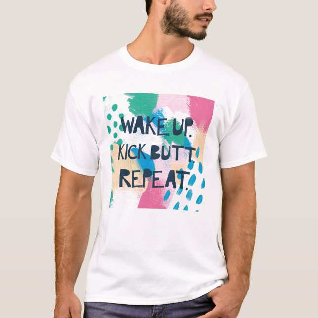 Camiseta La inspiración brillante IV el | despierta la (Anverso)