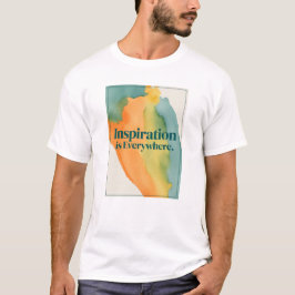 Camiseta La inspiración está en todas partes