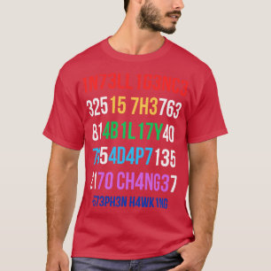 Camiseta La Inteligencia Es La Capacidad De Adaptarse Al Ca