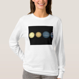 Camiseta La interpretación de un artista que compara a los