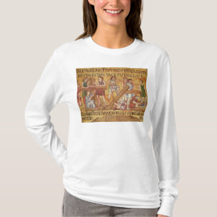 Camiseta La inundación, del atrio, detalle del