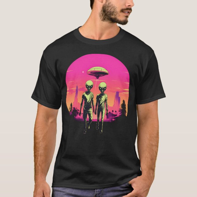 Camiseta La invasión de Alien (Anverso)