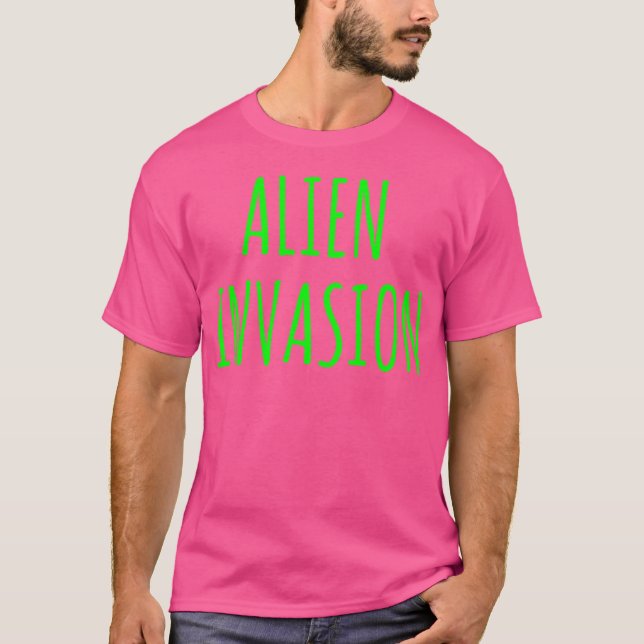 Camiseta La invasión de Alien (Anverso)