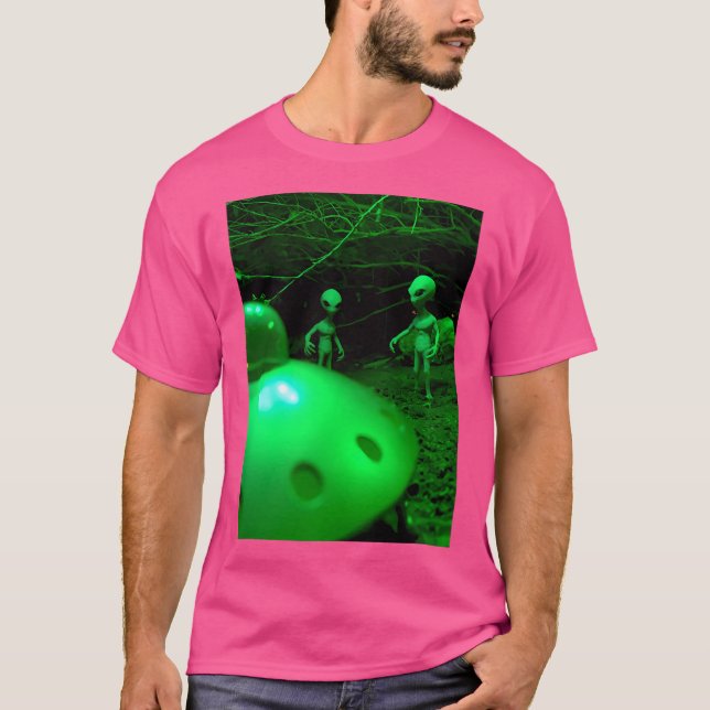 Camiseta La invasión de Alien (Anverso)