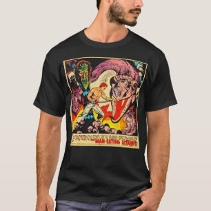 Camiseta La invasión de Reptilia Maneat lagartos cómic