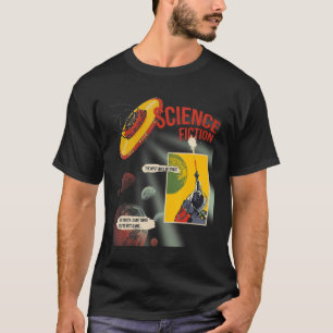 Camiseta La invasión de Ufo al Saucer en Sience Fiction A d