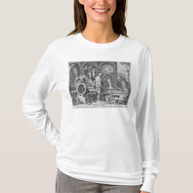 Camiseta La invención de la pólvora (Anverso)
