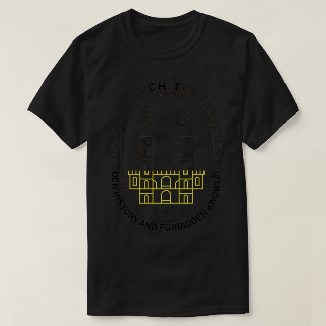 CAMISETA LA INVESTIGACIÓN TARTARIA OCULTÓ LA HISTORIA PROHI (Diseño del anverso)