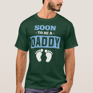 Camiseta La Invitación De Bebé De Futuro Papá Pronto Será P