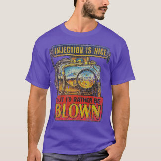 Camiseta La Inyección Es Agradable, Pero Más Bien Debería S