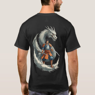 Camiseta La ira de los dragones: Los despertados de Samurai