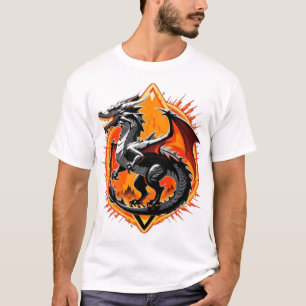 Camiseta La ira de los dragones: Los despertados de Samurai
