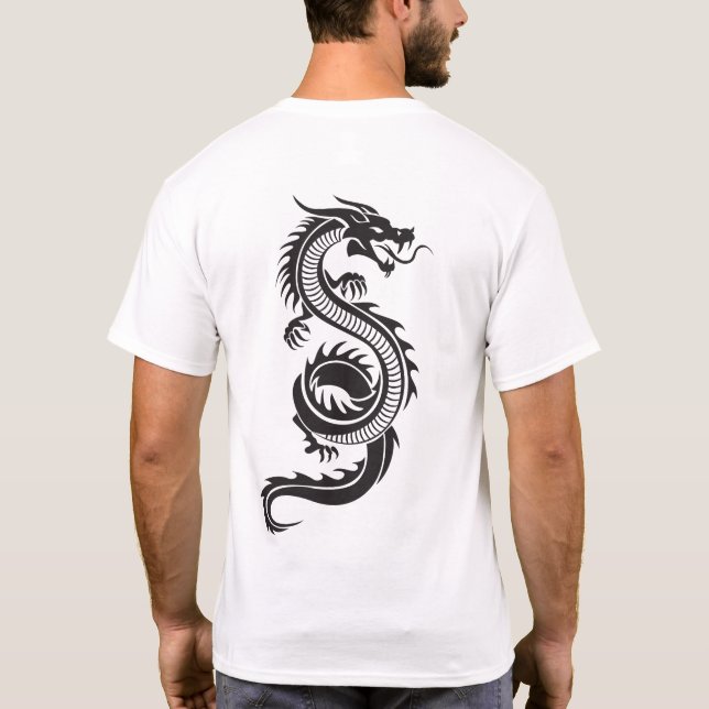 Camiseta La ira del dragón (Reverso)