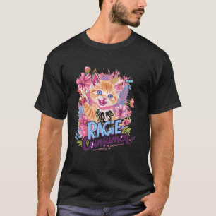 Camiseta La ira del gato me consume Humor Meme 2