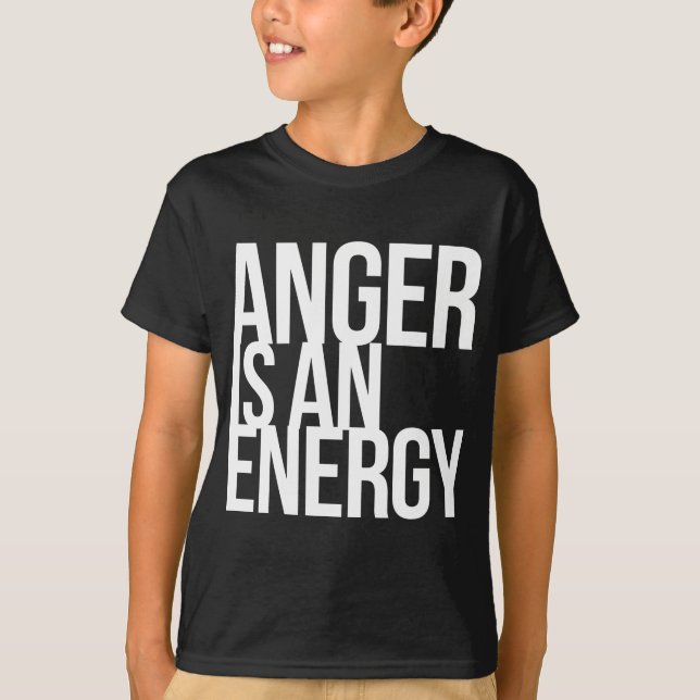 Camiseta La ira es energía (Anverso)
