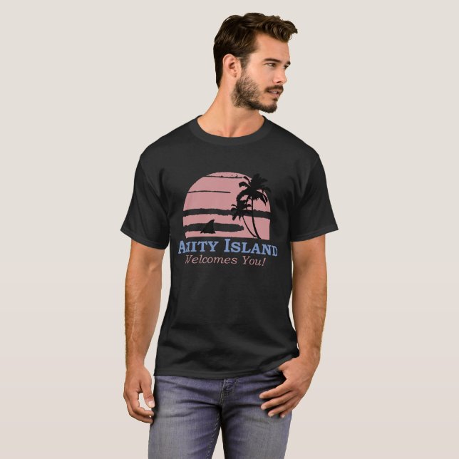 Camiseta La isla de la Amistad da la bienvenida a la pelícu (Anverso completo)
