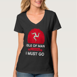 Camiseta La Isla de Man está llamando, debo ir Patrimonio M