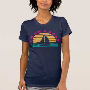 Camiseta La isla sola en un barco
