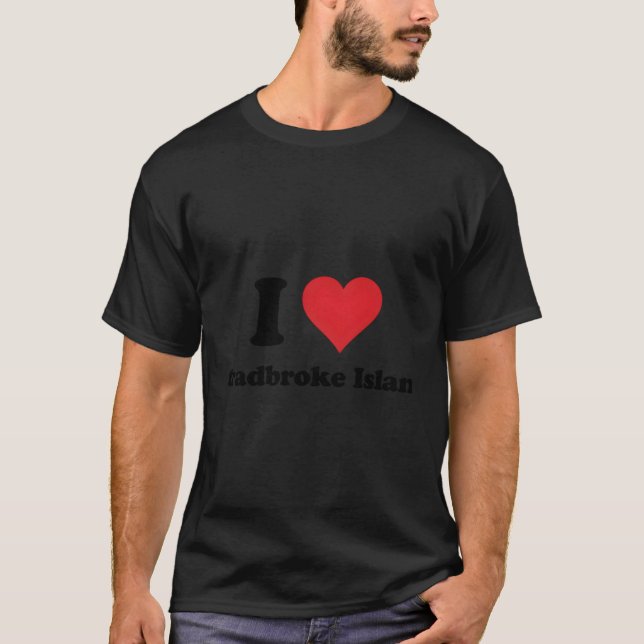 Camiseta La isla Stradbreak de corazón ama Australia austra (Anverso)