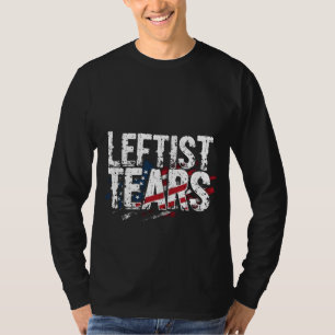 Camiseta La izquierda llora a demócratas liberales Kamal Ha