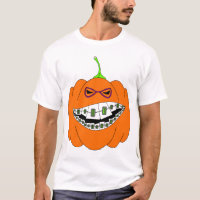 La Jack-O-Linterna apoya el vidrio del empollón