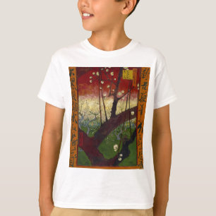 Camiseta La japononaiserie de Van Gogh después de Hiroshige
