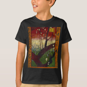 Camiseta La japononaiserie de Van Gogh después de Hiroshige